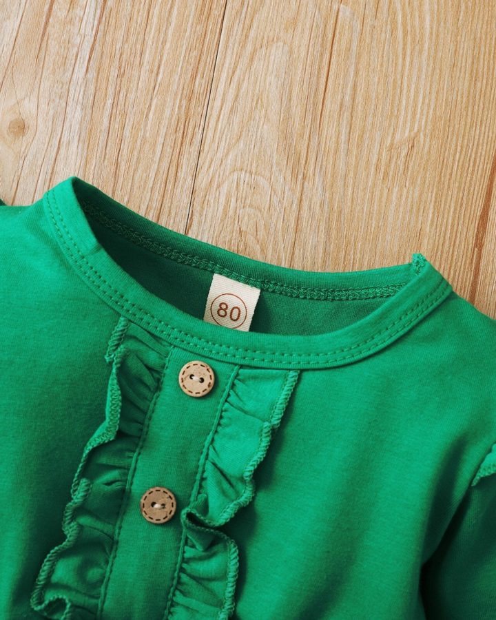 Long Sleeve Toddler Ruffle Outfit Long Sleeve Toddler Ruffle Outfit