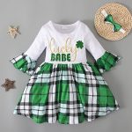 Little Miss Luck Shamrock Pants Set