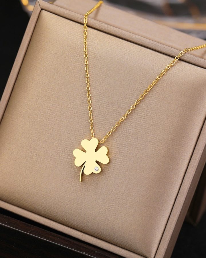 Four Leaf Clover Necklace Four Leaf Clover Necklace