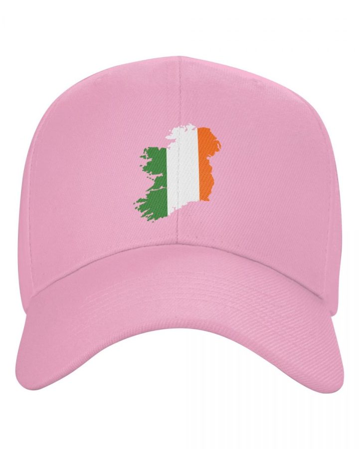 Alternative view of Ireland Flag Map Baseball Cap