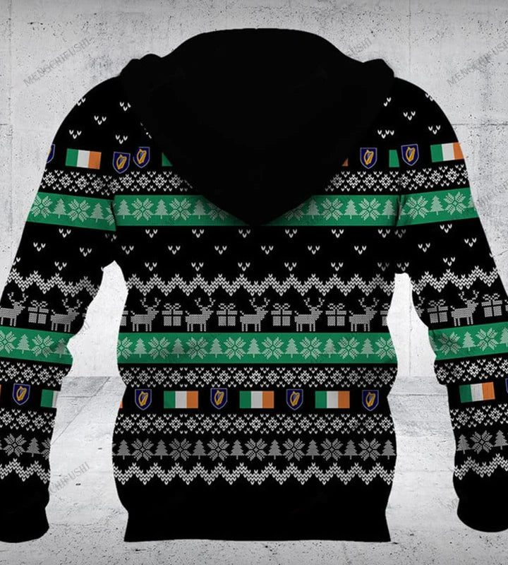 Alternative view of Christmas Zipper Hoodie