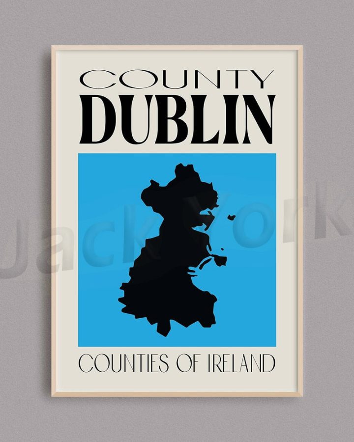 Counties of Ireland Wall Art Set Counties of Ireland Wall Art Set