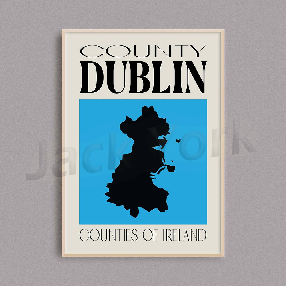 Counties of Ireland Wall Art Set Counties of Ireland Wall Art Set - Image 11