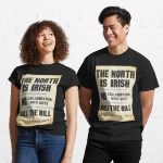 Vintage Poster The North Is Irsh T-Shirt