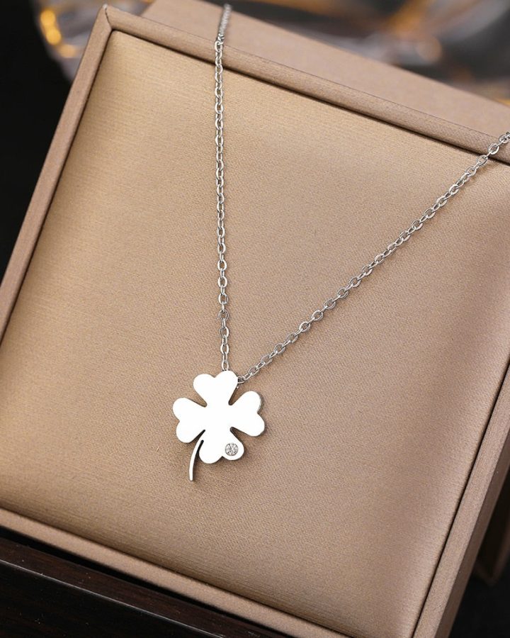 Four Leaf Clover Necklace Four Leaf Clover Necklace