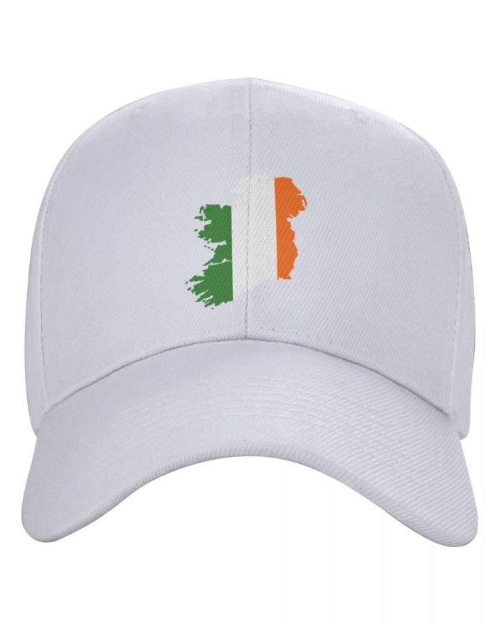Ireland Flag Map Baseball Cap Ireland Flag Map Baseball Cap