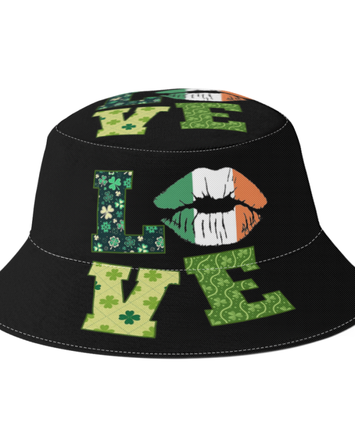 Love Ireland Flag Bucket Hat
