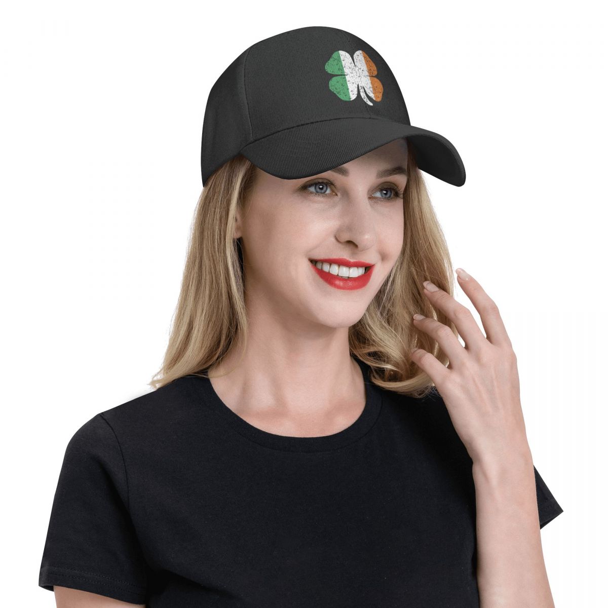 Four Leaf Clover Flag Hat Four Leaf Clover Flag Hat - Image 11