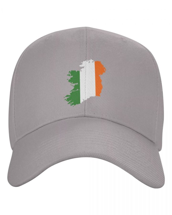 Ireland Flag Map Baseball Cap Ireland Flag Map Baseball Cap