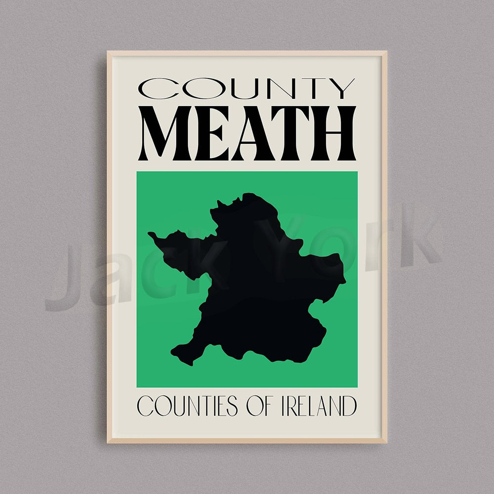 Counties of Ireland Wall Art Set Counties of Ireland Wall Art Set - Image 10