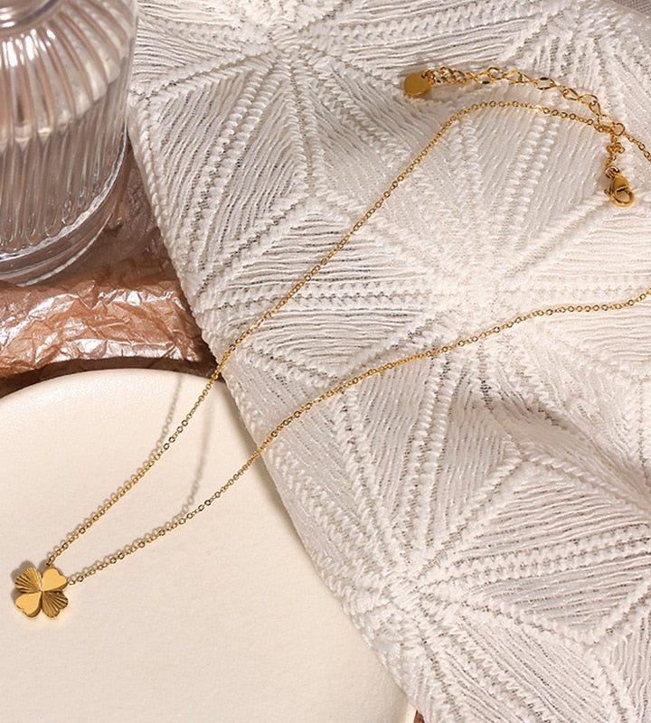 Four Leaf Clover Necklace Four Leaf Clover Necklace