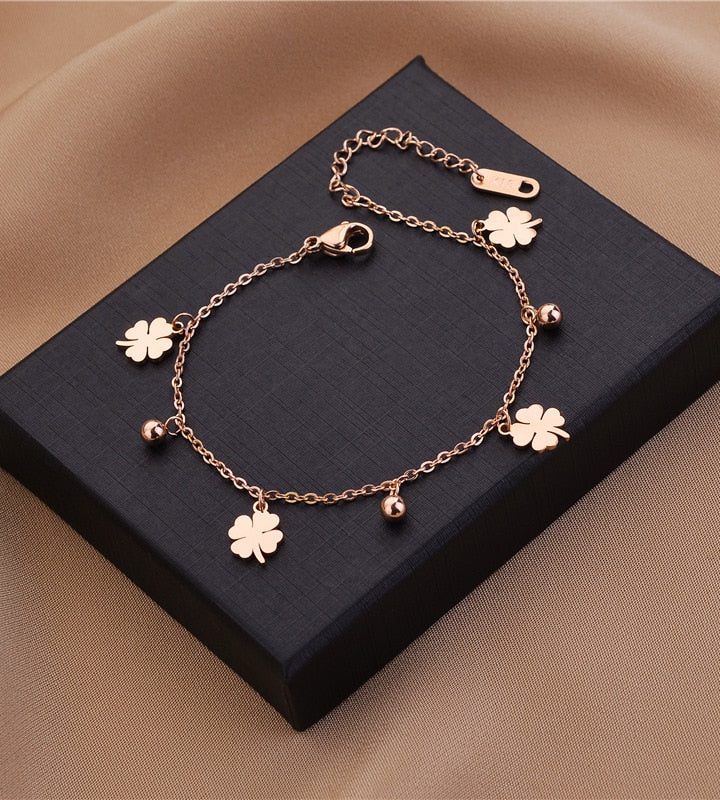 Four-leaf Clover Bracelet