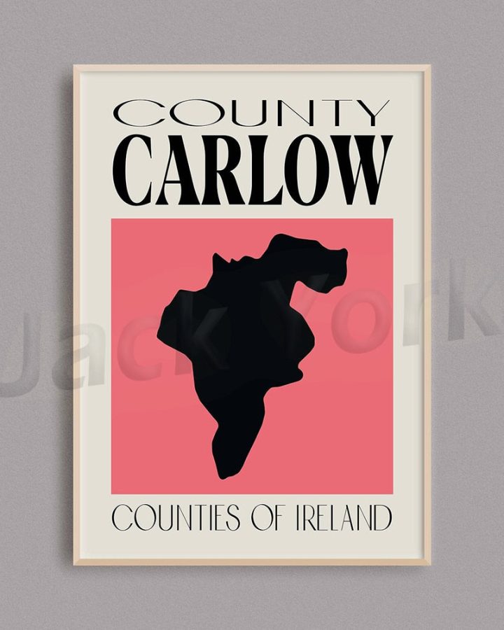 Counties of Ireland Wall Art Set Counties of Ireland Wall Art Set