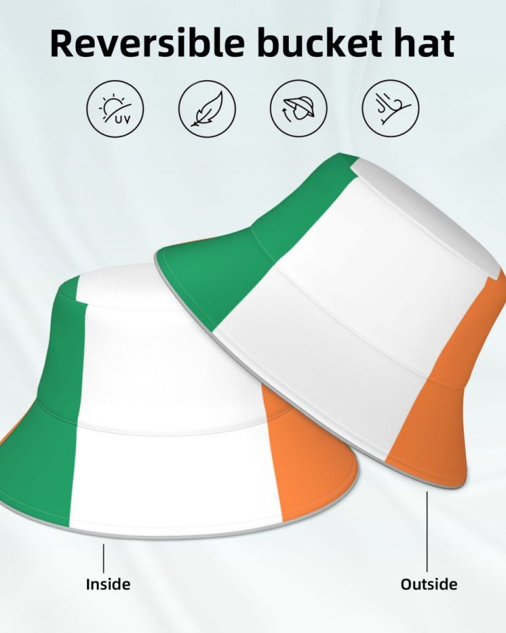Alternative view of Ireland Flag Bucket Hat