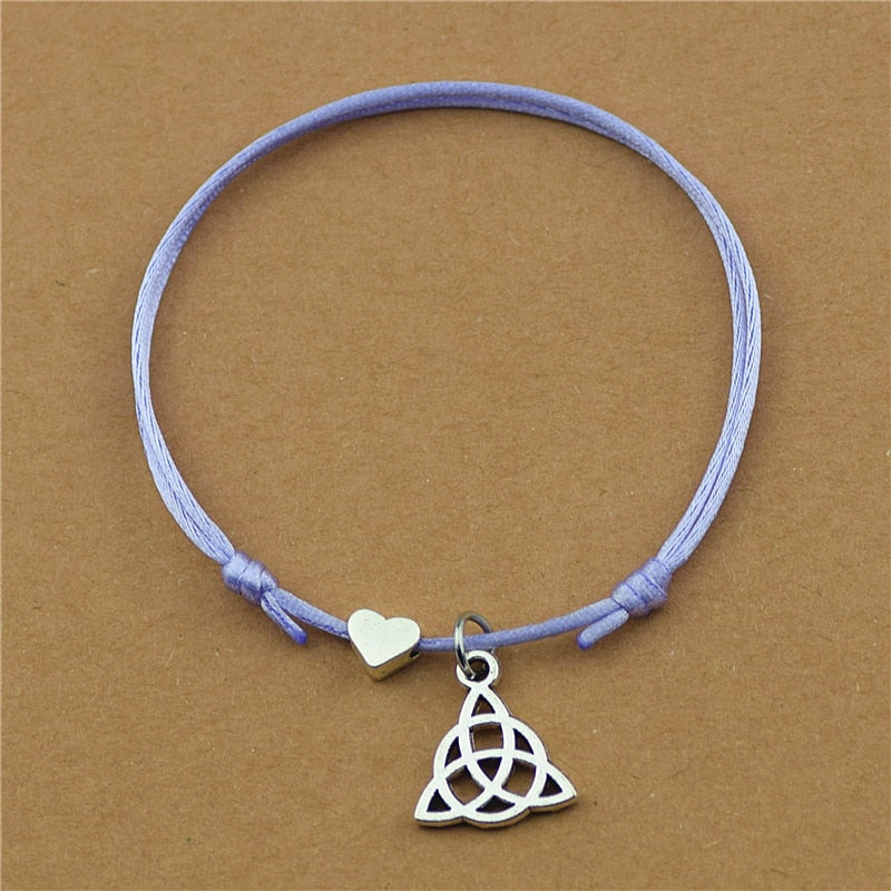 Celtic Knot & Heart Bracelet Celtic Knot & Heart Bracelet - Image 2
