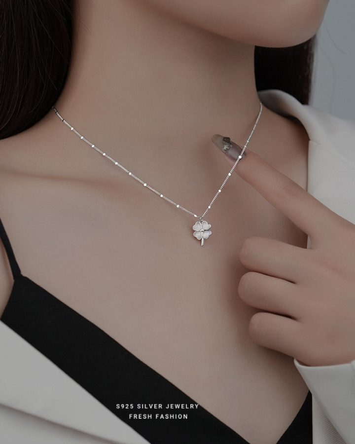 Four Leaf Clover Necklace Four Leaf Clover Necklace
