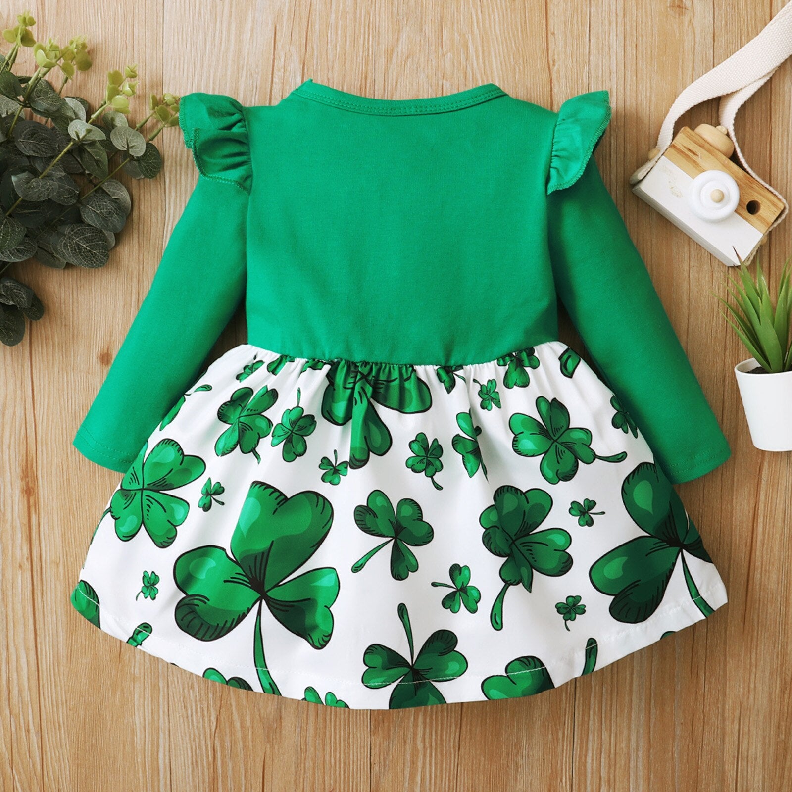 Long Sleeve Toddler Ruffle Outfit Long Sleeve Toddler Ruffle Outfit - Image 6