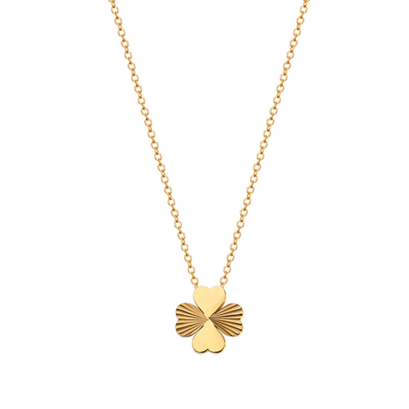 Four Leaf Clover Necklace Four Leaf Clover Necklace - Image 5