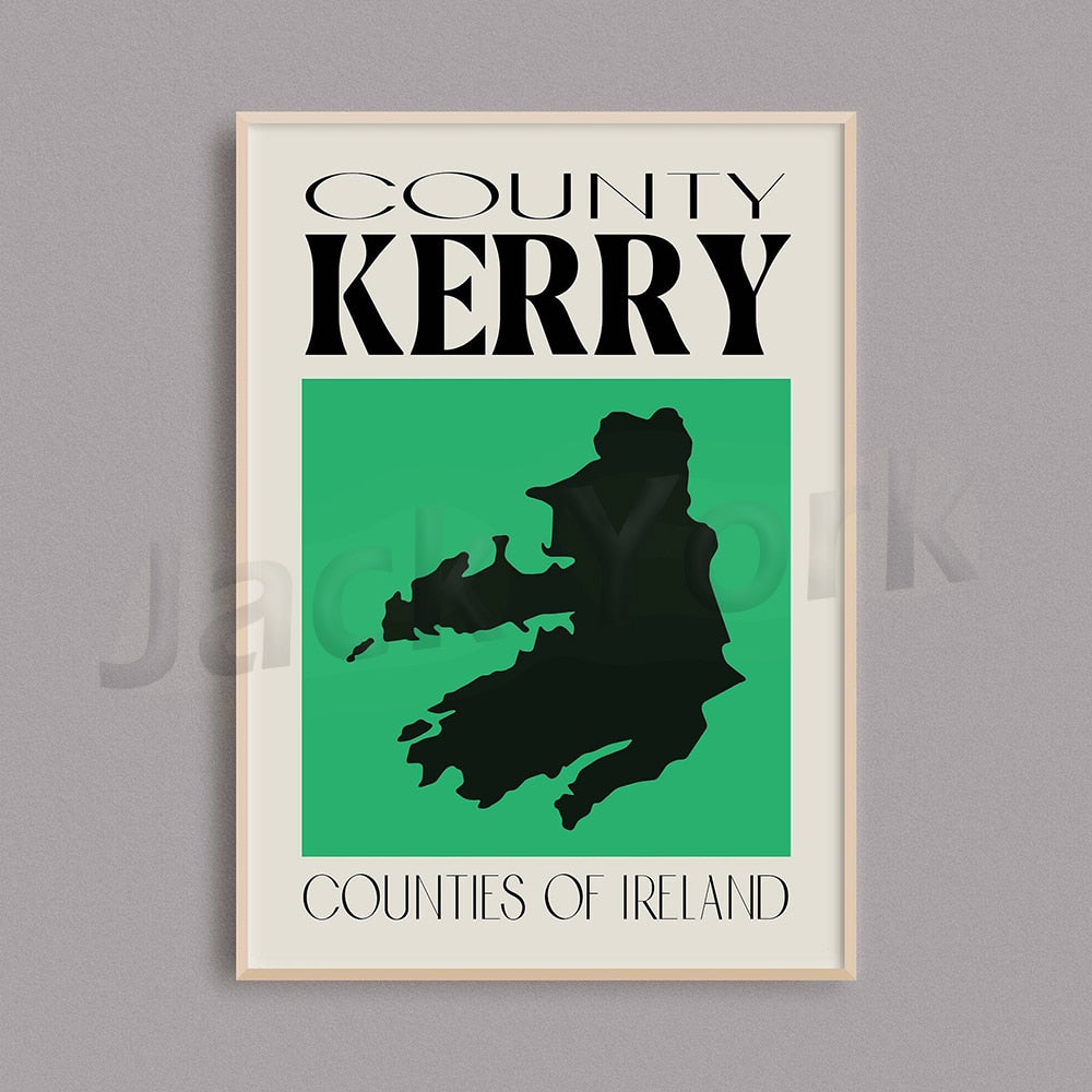 Counties of Ireland Wall Art Set Counties of Ireland Wall Art Set - Image 16