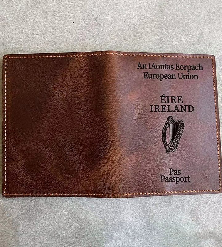 Alternative view of Leather Passport Cover