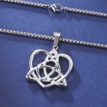 Triquetra Heart Necklace