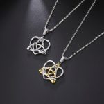 Triquetra Heart Necklace