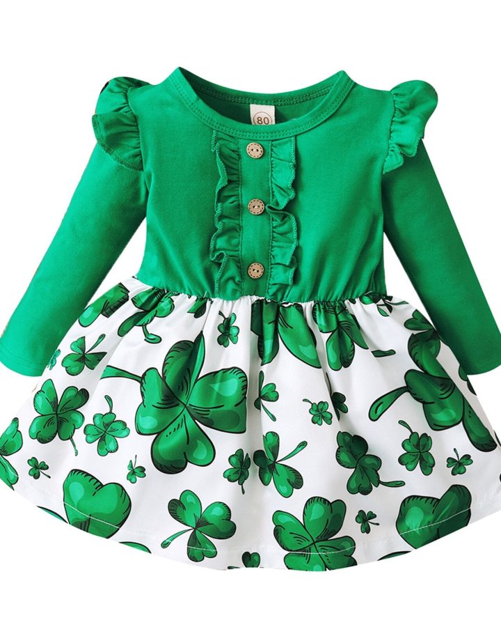 Alternative view of Long Sleeve Toddler Ruffle Outfit