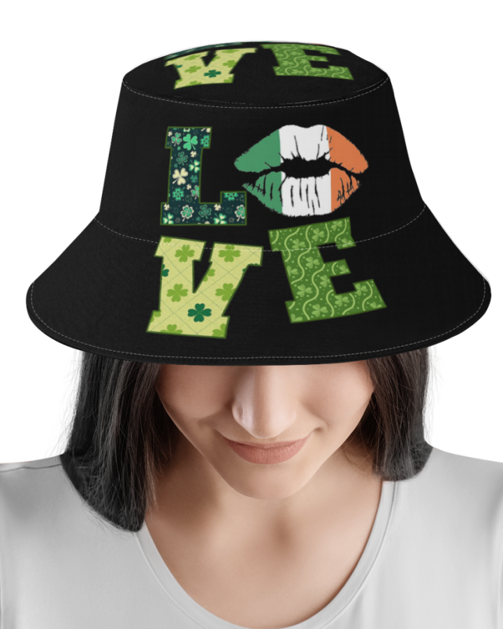 Love Ireland Flag Bucket Hat