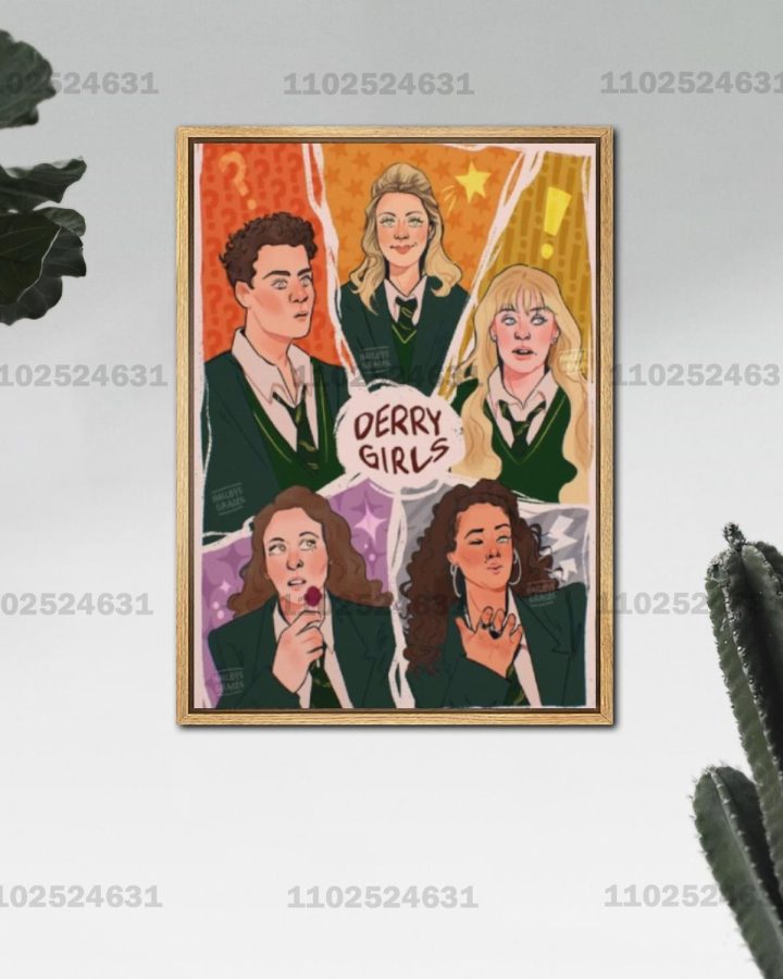Alternative view of Derry Girls Netflix Poster Set