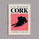 Counties of Ireland Wall Art Set Counties of Ireland Wall Art Set