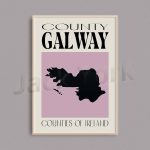 Counties of Ireland Wall Art Set Counties of Ireland Wall Art Set