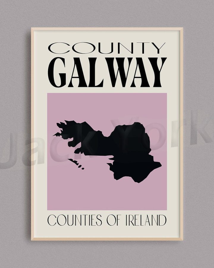 Counties of Ireland Wall Art Set Counties of Ireland Wall Art Set