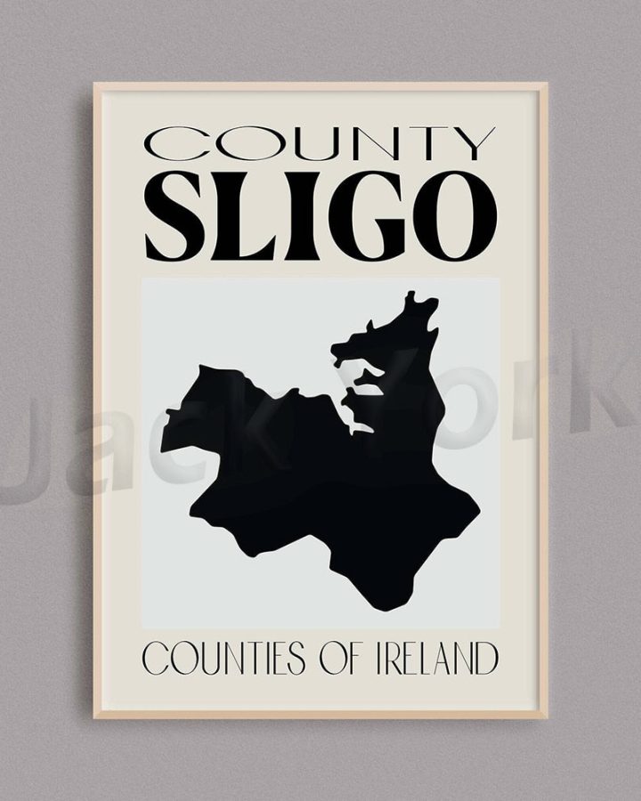 Counties of Ireland Wall Art Set Counties of Ireland Wall Art Set
