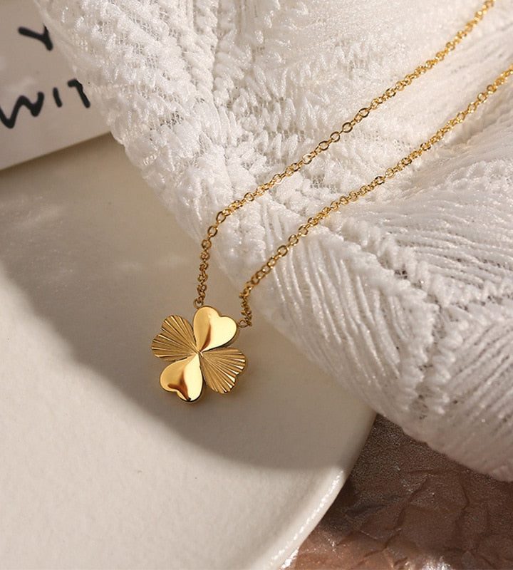 Four Leaf Clover Necklace Four Leaf Clover Necklace