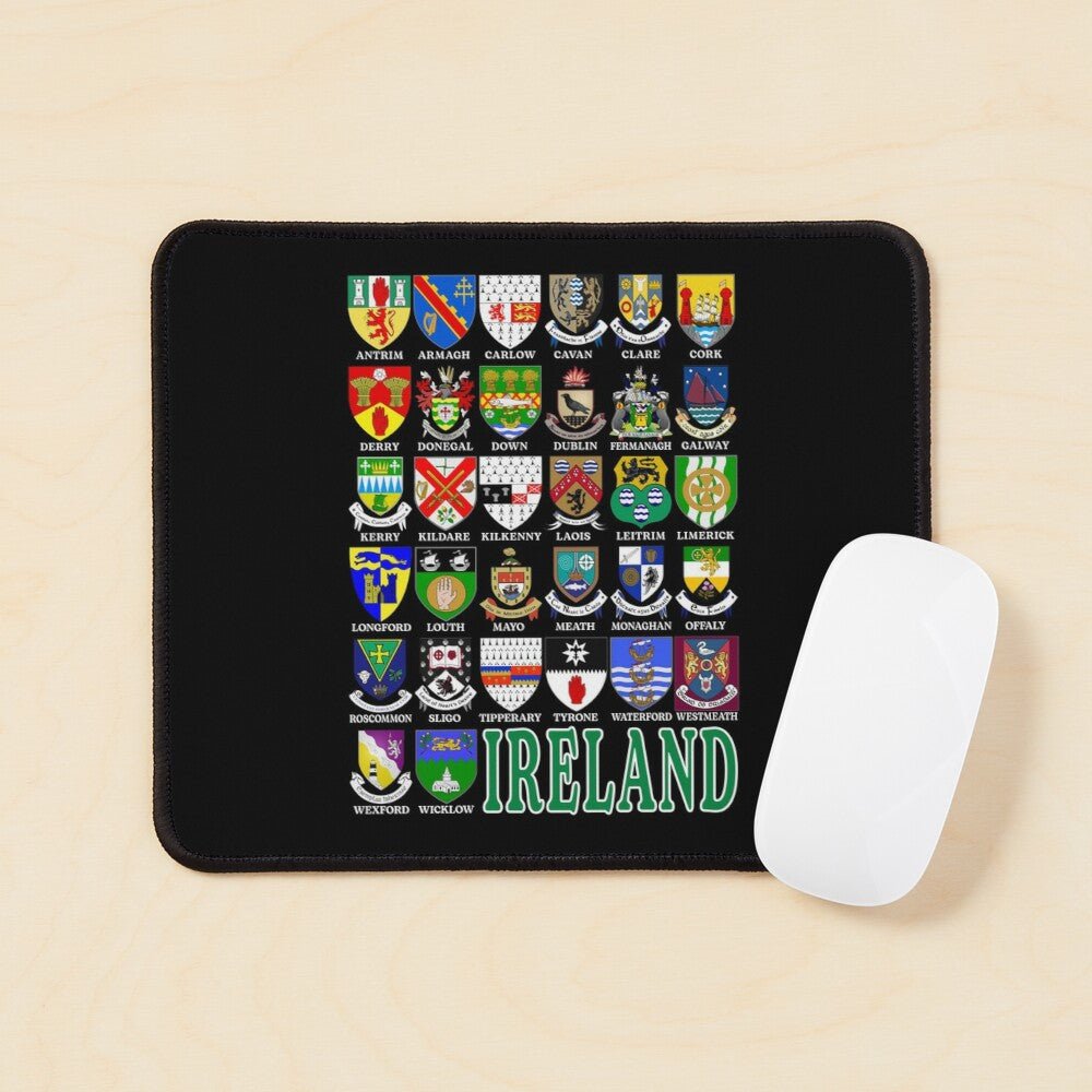32 Counties Mouse Pad 32 Counties Mouse Pad - Image 2