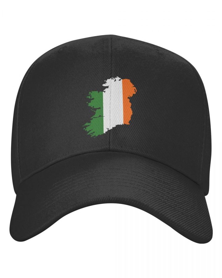 Ireland Flag Map Baseball Cap