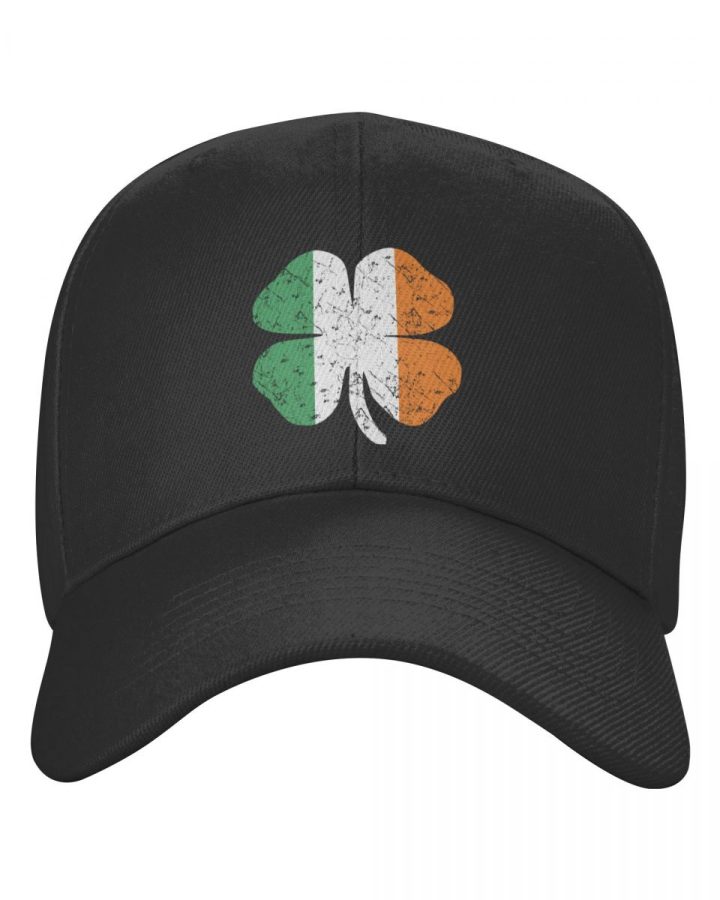 Four Leaf Clover Flag Hat