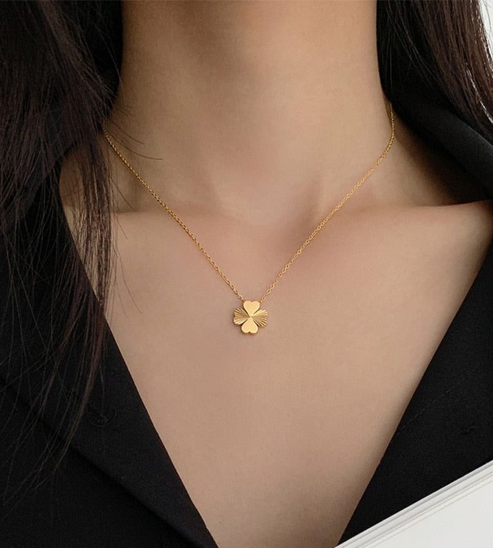 Four Leaf Clover Necklace Four Leaf Clover Necklace