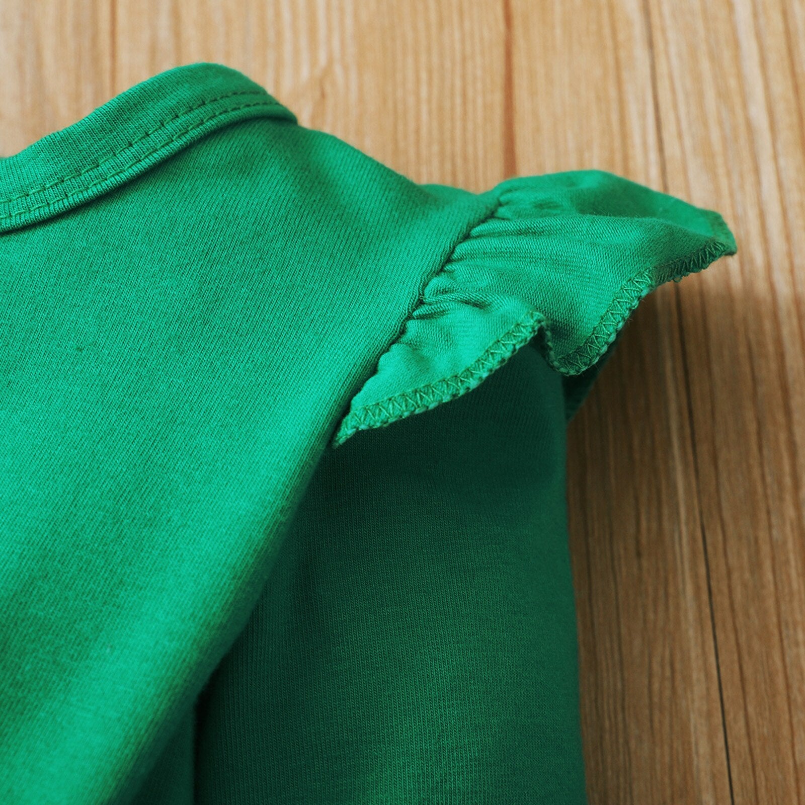 Long Sleeve Toddler Ruffle Outfit Long Sleeve Toddler Ruffle Outfit - Image 5