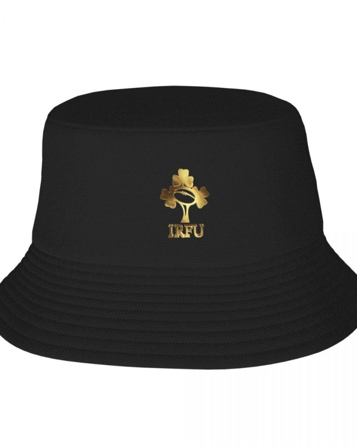 Alternative view of IRFU Ireland Rugby Gold Bucket Hat