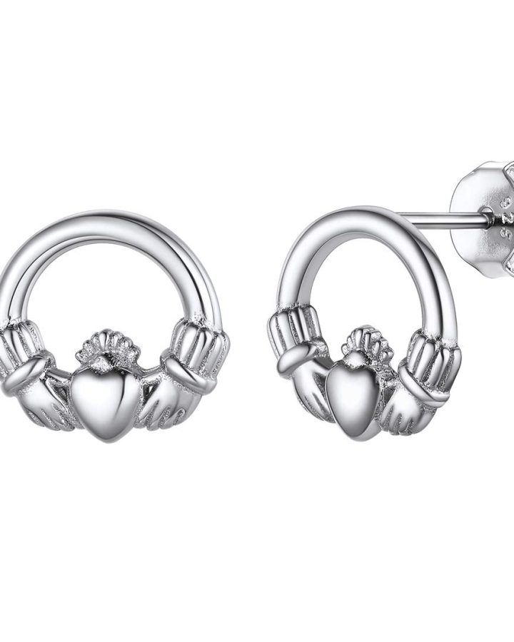 Celtic Claddagh Earrings