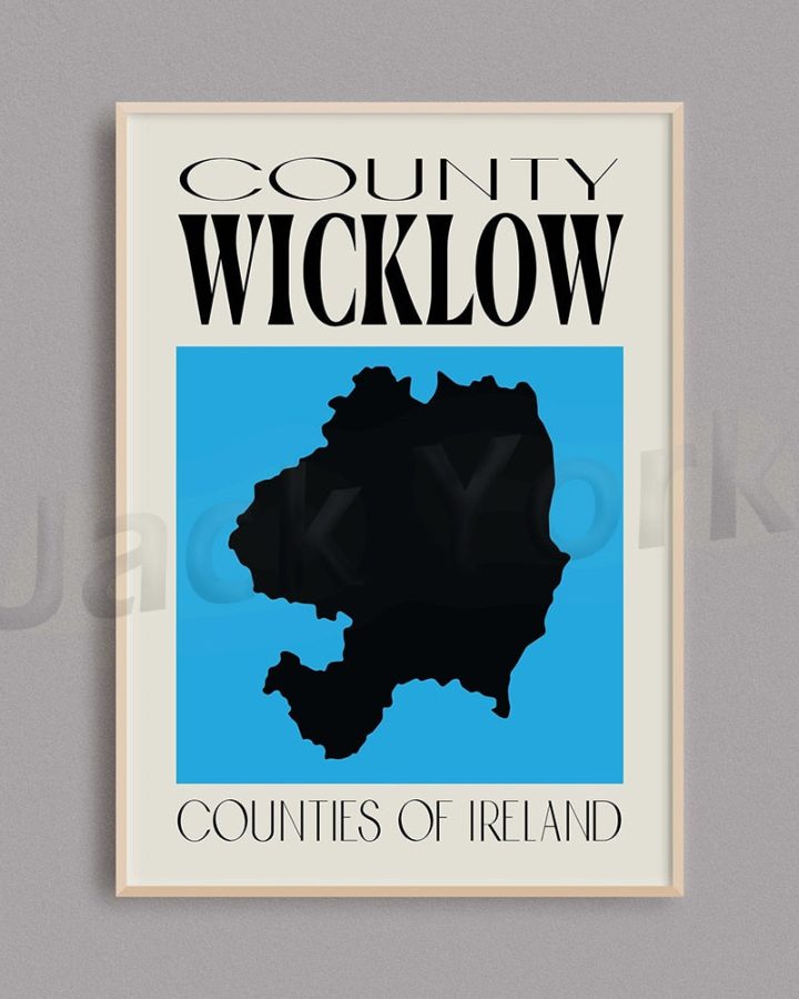 Alternative view of Counties of Ireland Wall Art Set