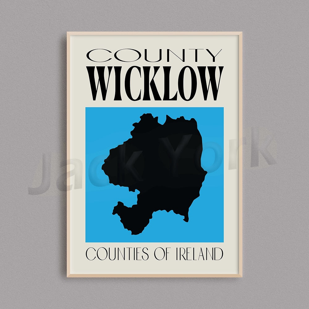 Counties of Ireland Wall Art Set Counties of Ireland Wall Art Set - Image 2