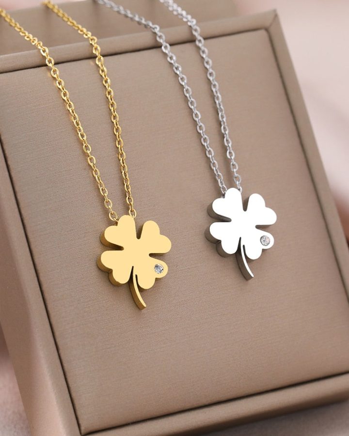 Four Leaf Clover Necklace Four Leaf Clover Necklace