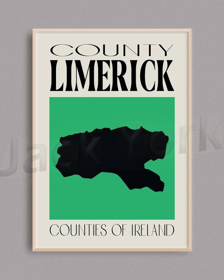 Counties of Ireland Wall Art Set Counties of Ireland Wall Art Set