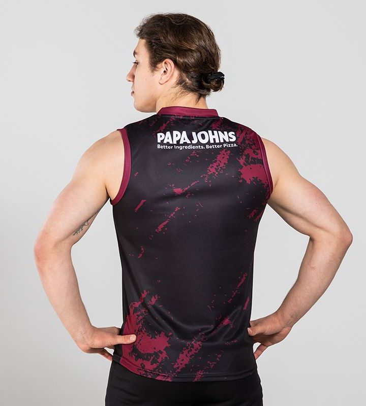 Alternative view of Galway Training Sleeveless GAA Jersey