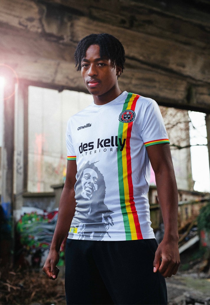 Dublin Bohemian Bob Marley Special Edition Jersey Dublin Bohemian Bob Marley Special Edition Jersey - Image 2