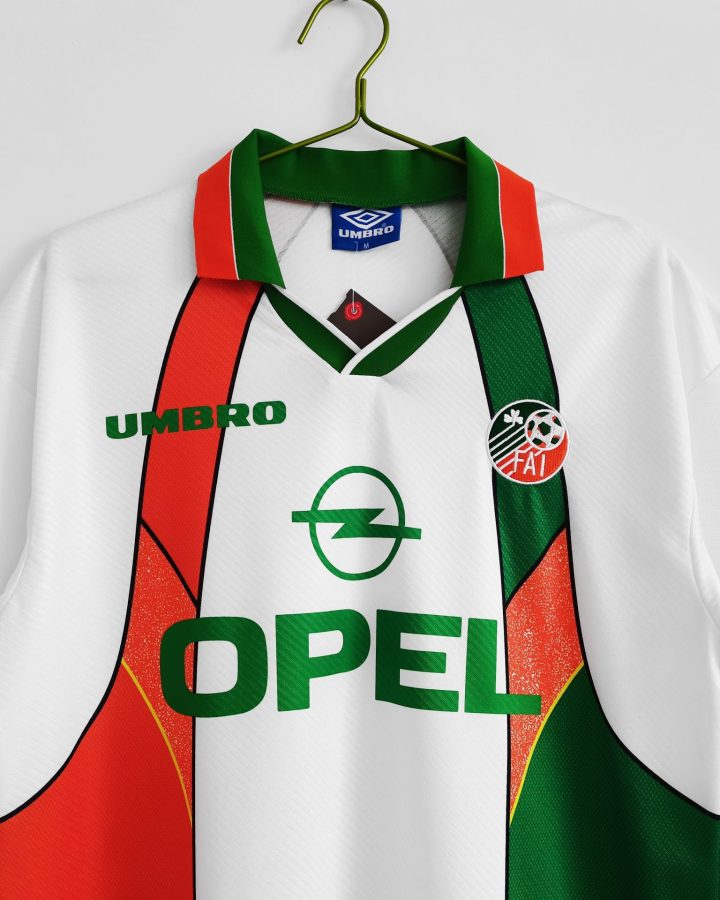 Republic of Ireland 1996 Away Jersey Republic of Ireland 1996 Away Jersey