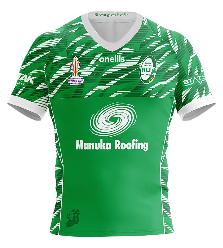 Rugby League Ireland World Cup Replica Home Jersey