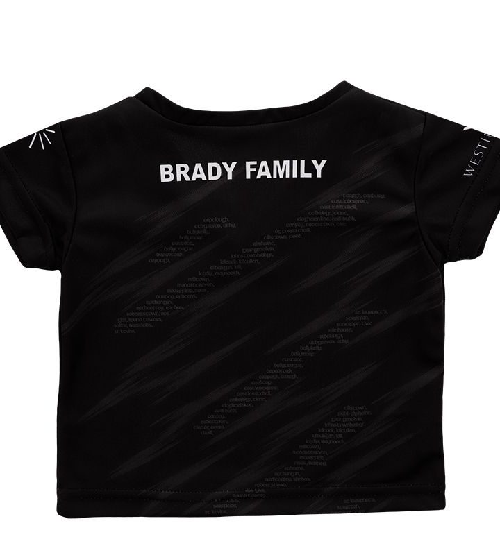 Alternative view of Kildare 2023 GAA Baby 2 Stripe Goalkeeper Jersey